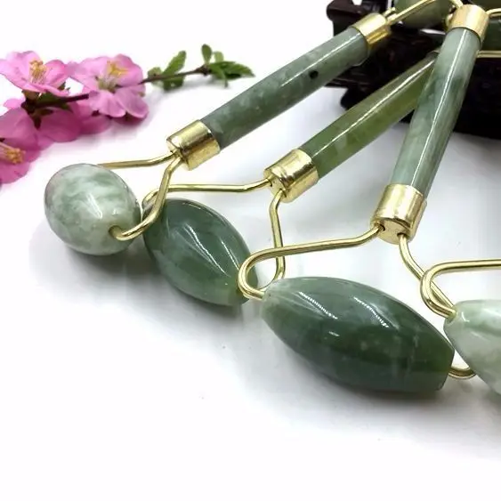 

Natural Jade Beauty Instrument Xiuyan Jade Roller Facial Slimming Tool Facial Massager Facial
