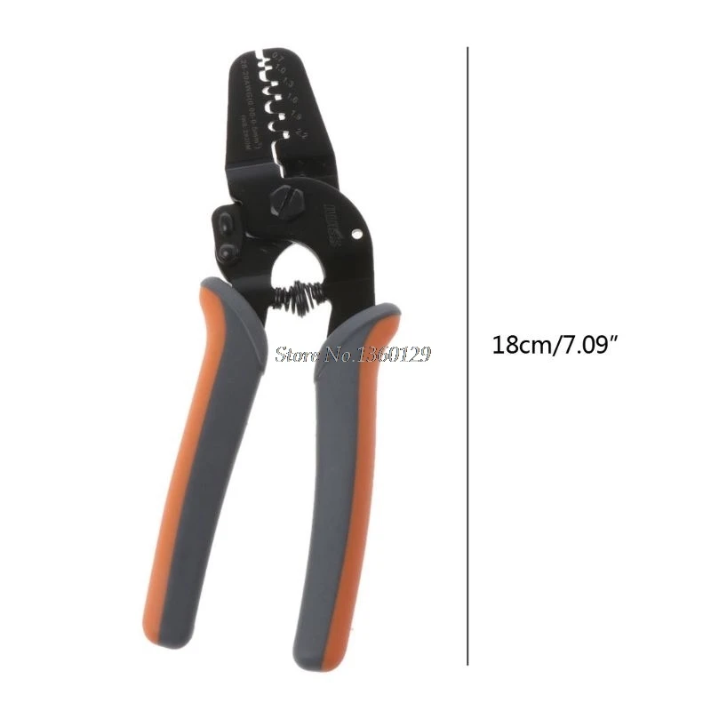 

Mini Micro Open Barrel Crimping Tools Crimper Terminal Pliers for 28-20AWG JAM, Molex, Tyco, JST Terminals and Connectors
