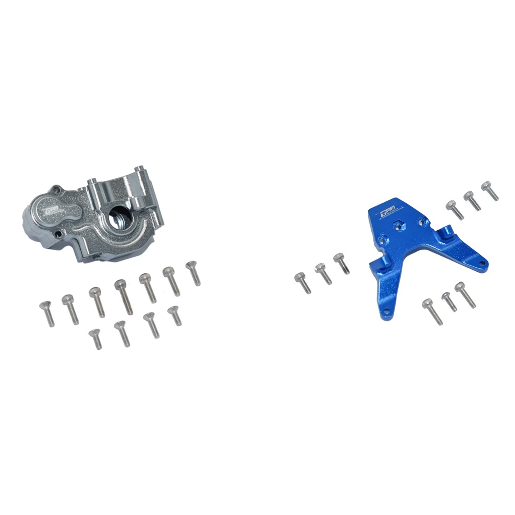 

FBIL-Metal Rear Gearbox Case Gear Box Housing Cover With Metal Front Bulkhead
