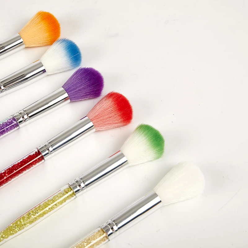 1pc Nail Brush Tools File Art Care Manicure Pedicure Soft Remove Dust Small Angle Cleaner Acrylic&ampUV Powder Remover | Красота и