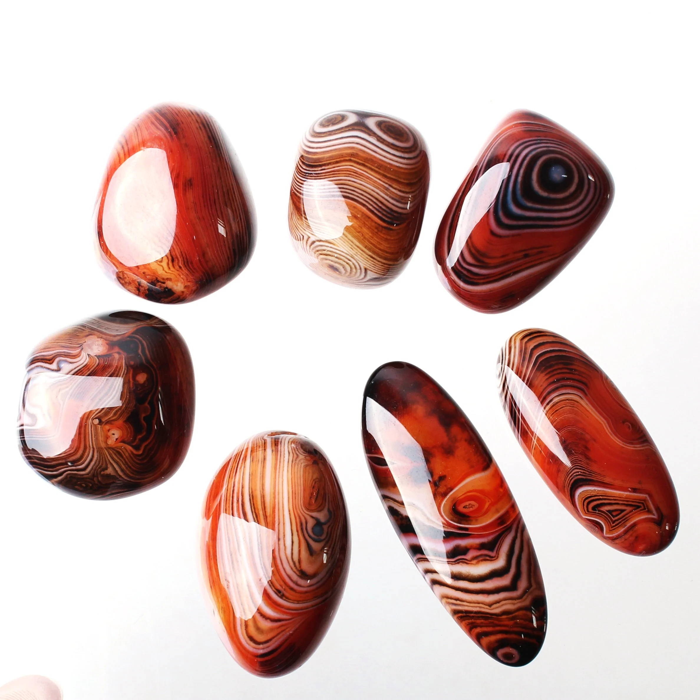 50/100 г миниатюрный натуральный агат Хрустальный роликовый камень Шелковый Агат