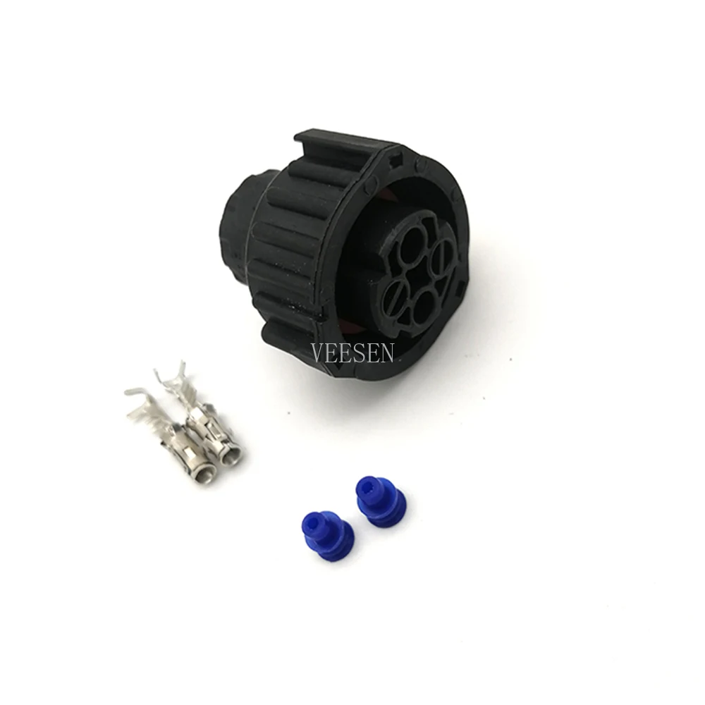 5 комплектов 2 Pin AMP Автомобильный женский водонепроницаемый разъем провод