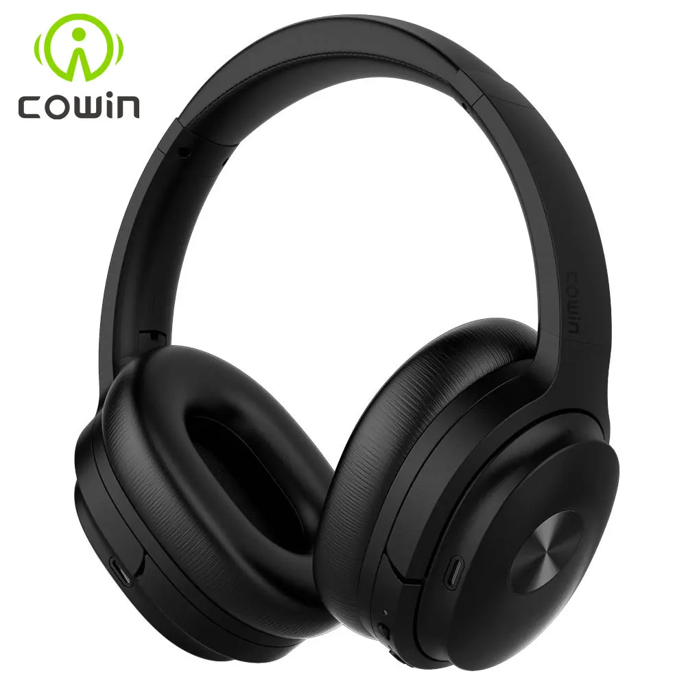 Cowin-auriculares inalámbricos SE7 Fone ANC con Bluetooth, dispositivo de audio con cancelación activa de ruido, micrófono para teléfonos apt-x, nivel de 30dB