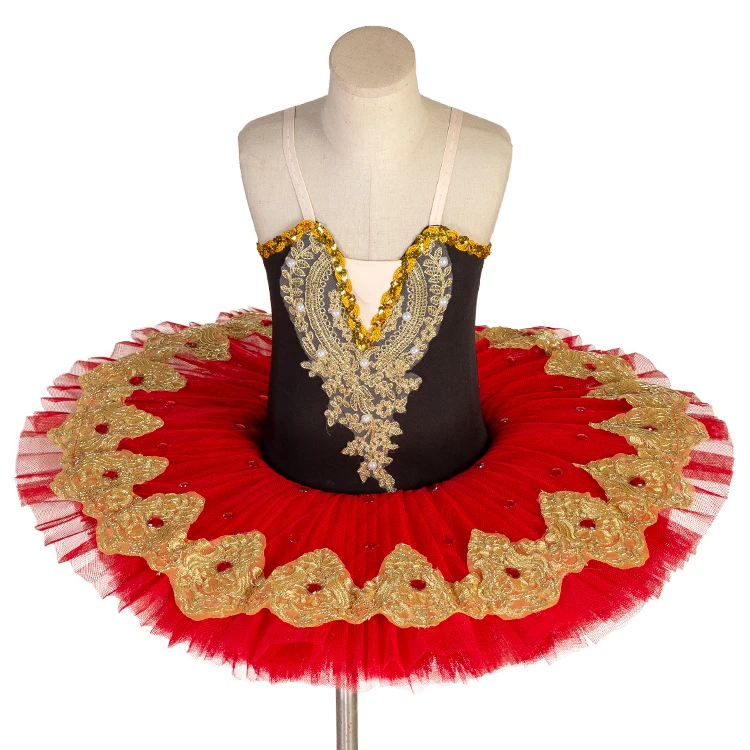 

Professional Ballet Tutu Child Kids Ballerina Skating Dress Pancake Tutus Adult Swan Lake Ballet Costumes Balett Dress Women