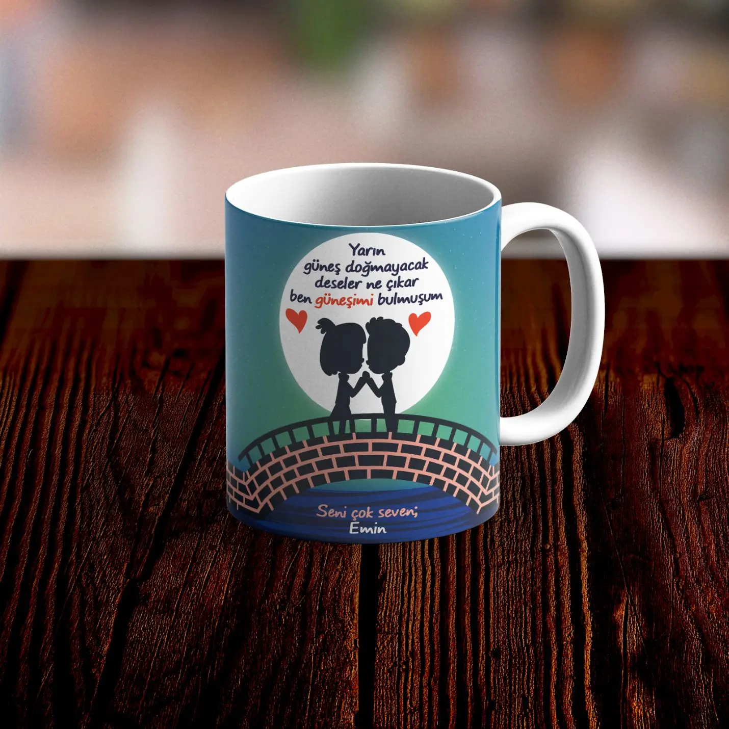 

Personalized Romantic Design Mug Cup-05
