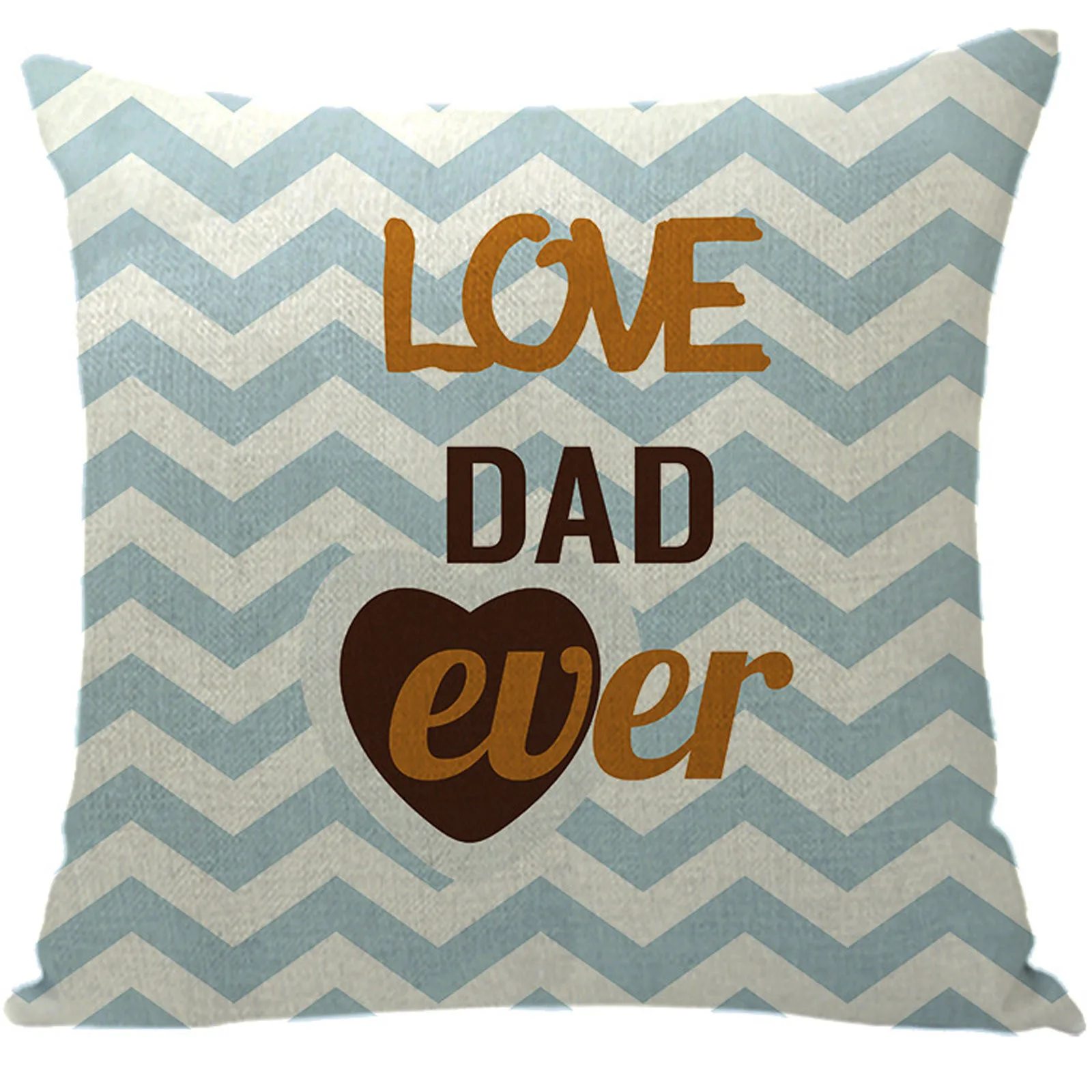 

Father's Day Pillowcase Cartoon Style Linen Digital Printing Pillowcase decoracion hogar moderno
