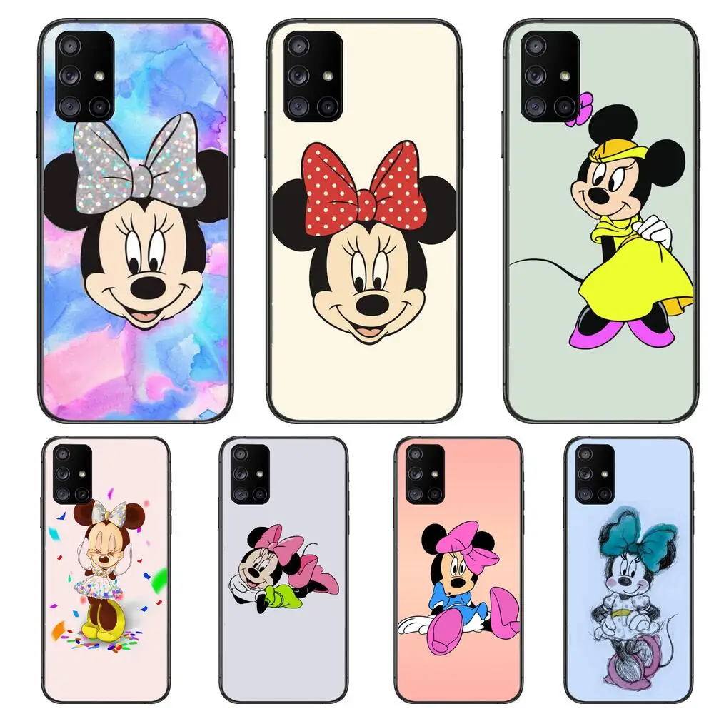 Чехол для Samsung Galaxy A50 A51 A20 A71 A70 A40 A30 A31 A80 E 5G S с изображением Минни Маус | Мобильные