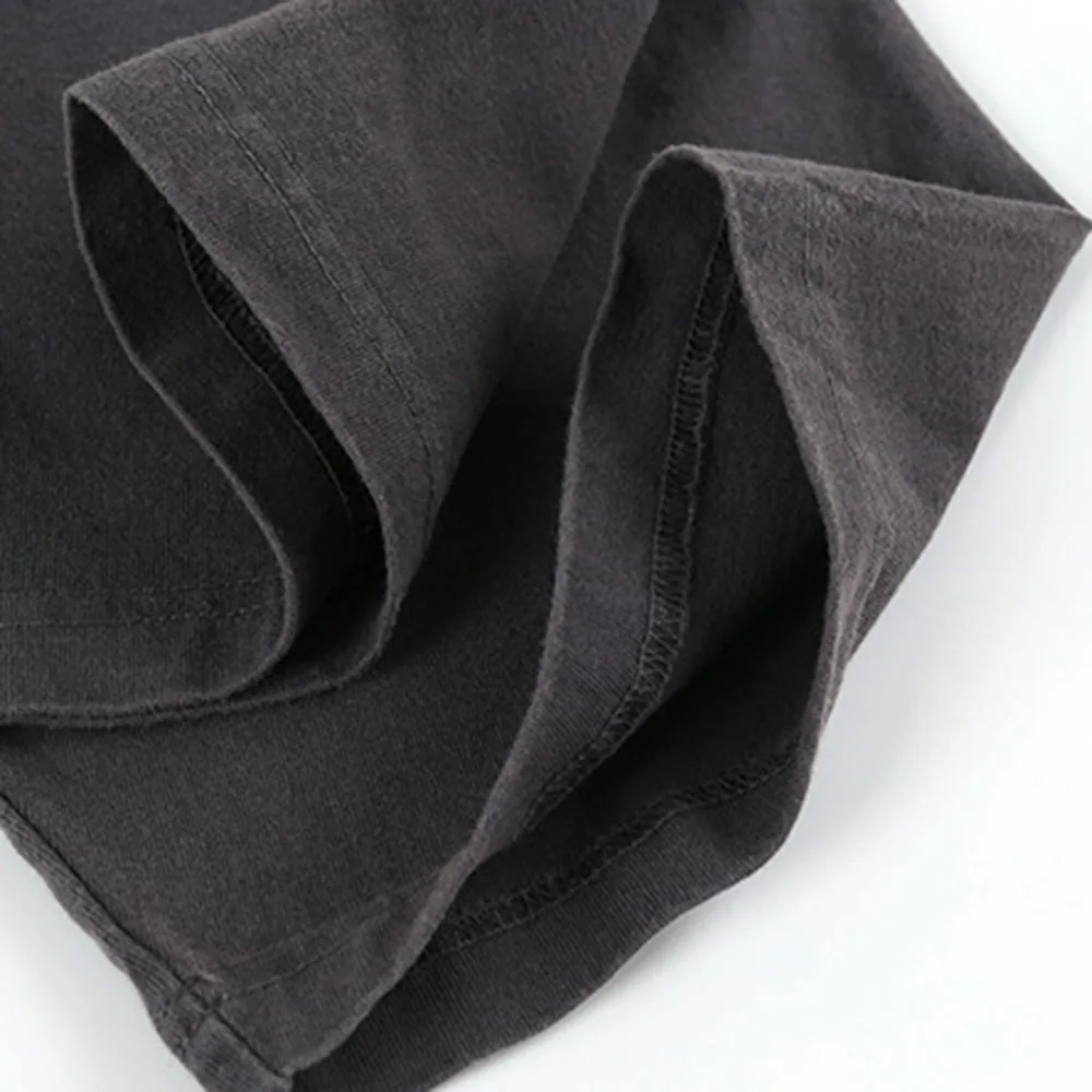 

T-shirt Fashion Brand 2021 Summer Loose Casual Designer Simple Letter Printing Rock Round Neck Summer