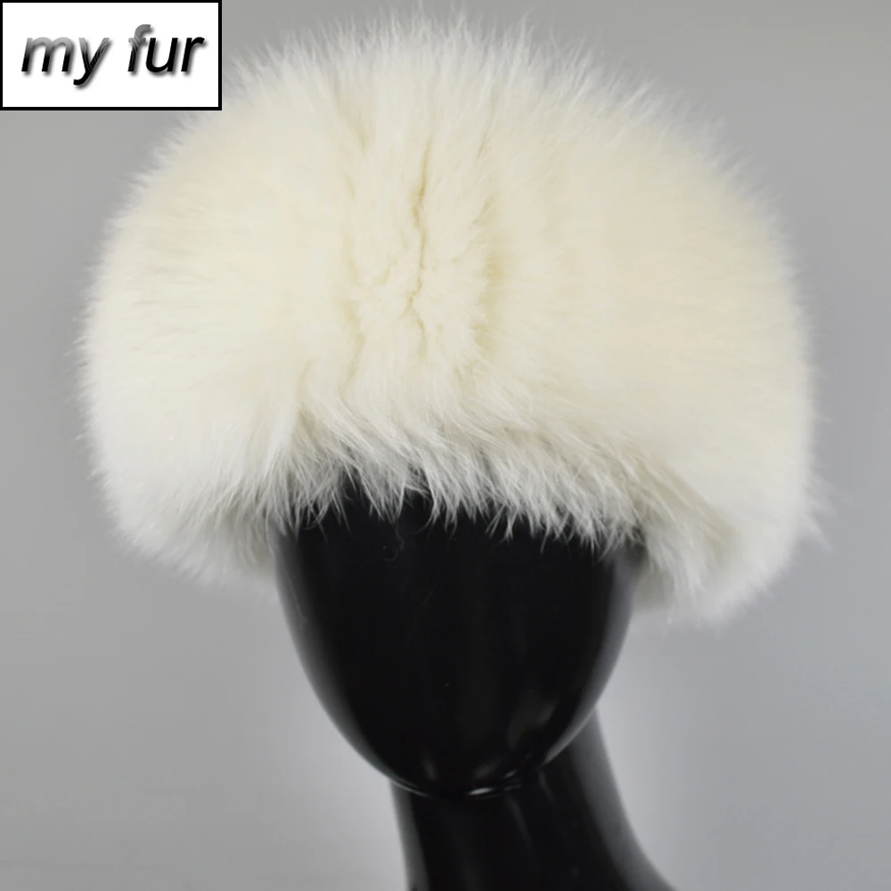 Новый стиль брендовый женский шарф из натурального Лисьего меха теплые вязаные