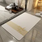 Противоскользящий водопоглощающий коврик для ванной комнаты, мягкий диатомит, ковер для двери туалета, моющийся коврик, домашний декор, 40x60 см, 4 размера