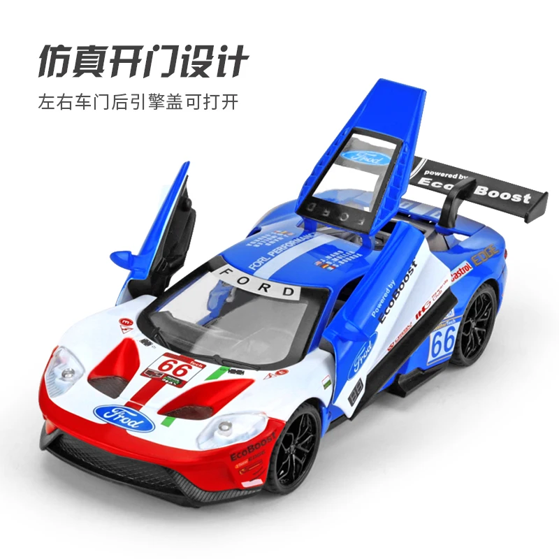 1:32 FORD-V8 игрушечного автомобиля металла модель оттягиваемая назад машина звук