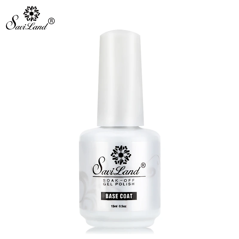 15ml base coat Saviland 7 мл Тепловая температура изменение УФ-гель для ногтей изменение настроения Хамелеон Гель лак для ногтей цветной гель лак - Цвет: 15ml base coat