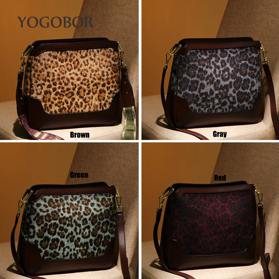 Модные новые леопардовые сумки для женщин дизайнерские квадратные