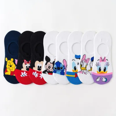 Disney/носки для девочек короткие женские носки с Минни Митч летние хлопковые