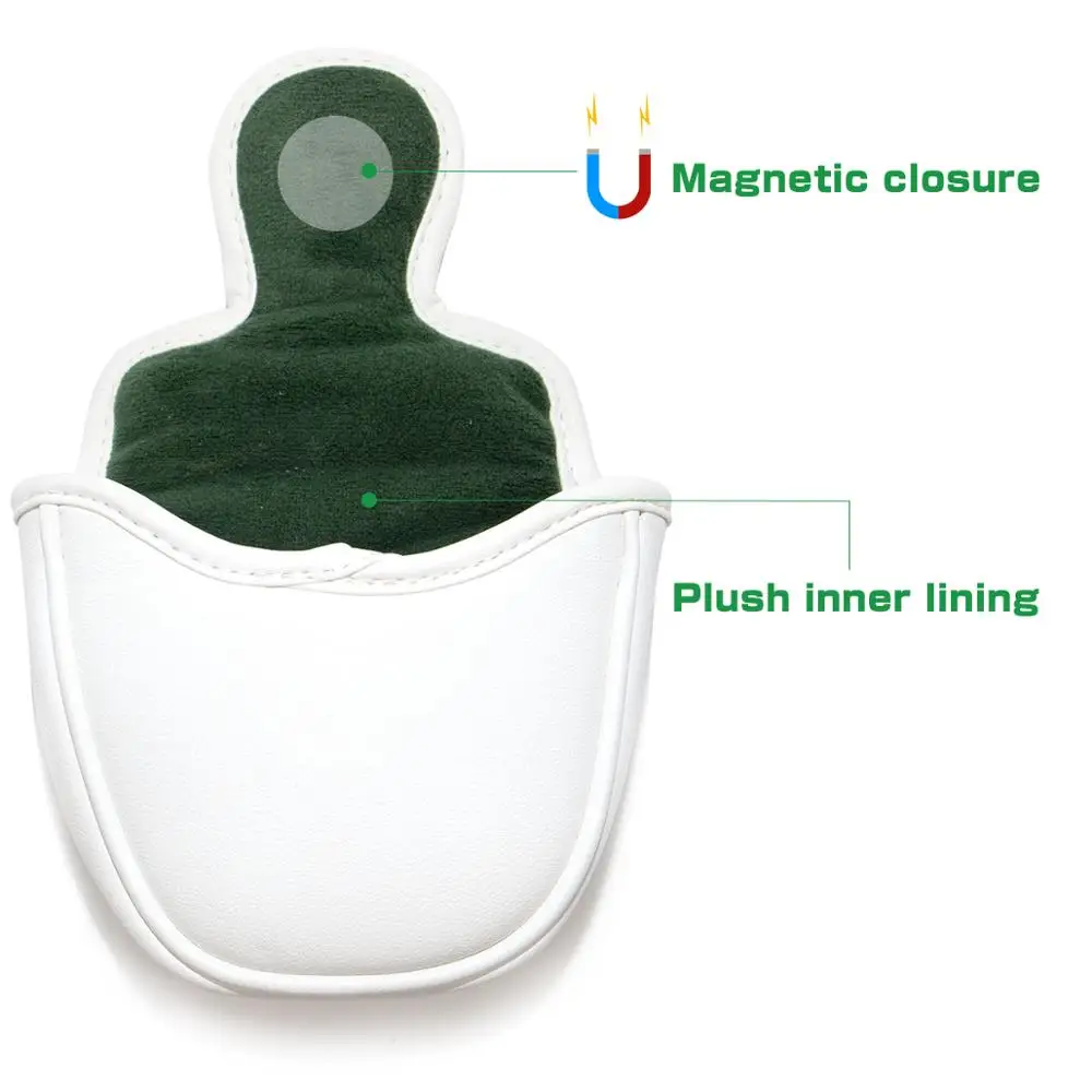 Чехол для клюшки гольфа налобный чехол клюва из искусственной кожи головы с