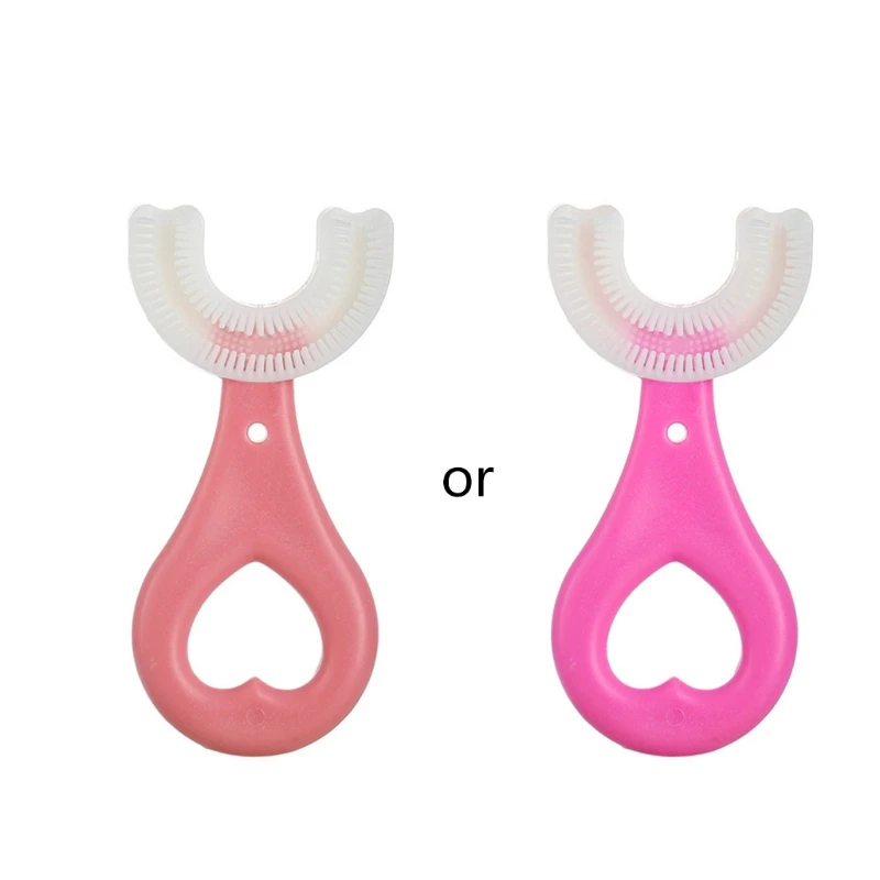 

Детская силиконовая U-образная зубная щетка, 9 см