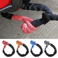 12 x 22 inch synthetic soft shackle 45000lbs recovery shackle for towing car towing winch accessories