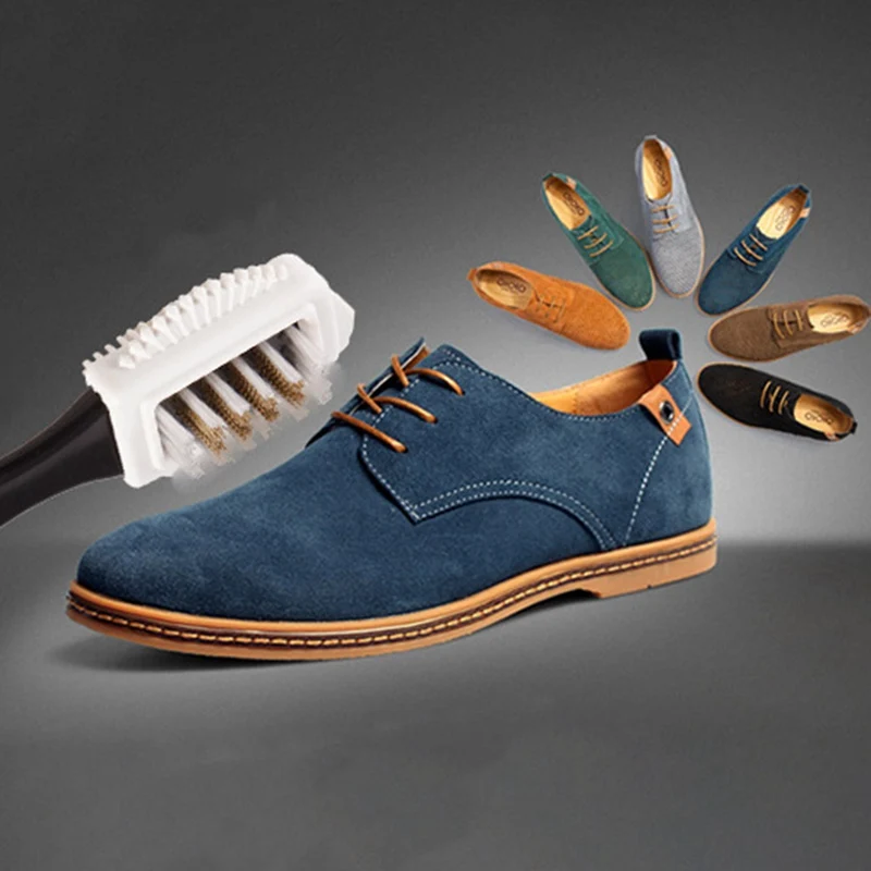 

3-Sided Shoes Renovation Cleaning Care Fit for Suede Nubuck Shoes Boots S-type Household Brushes Shoe Brush Cleaning Brush