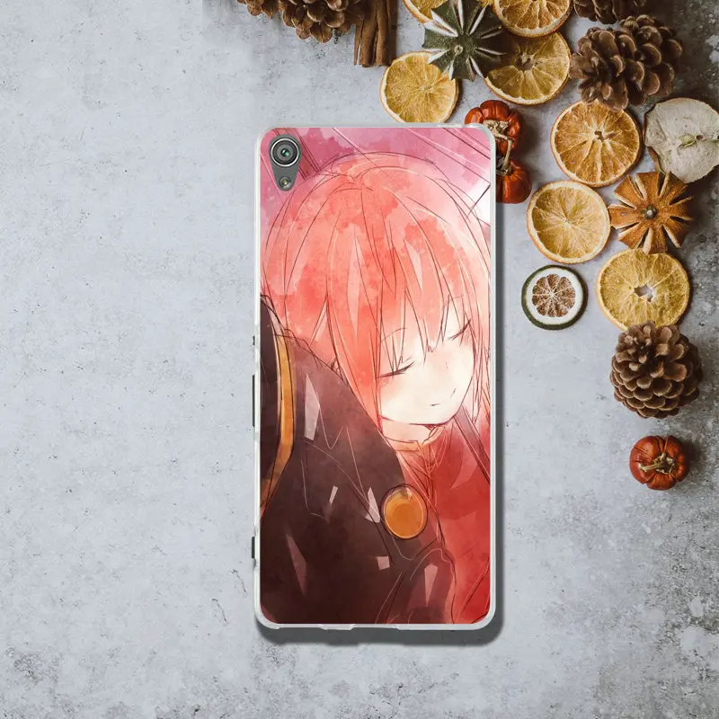 Мягкий мобильный телефон Okita Sougo Kagura гинтама чехлы для Sony Xperia Z Z1 Z2 Z3 Z4 Z5 Compact Premium M2 M4