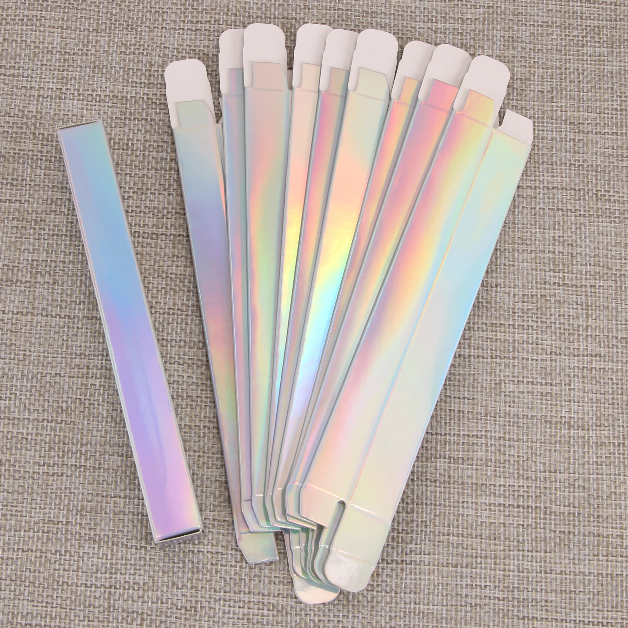 Черно белая коробка для блеска губ пустая упаковка помады бумажная упаковочная