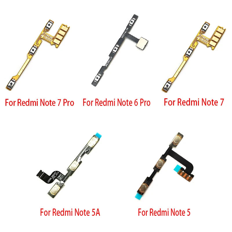 20 шт./лот кнопка регулировки громкости включения выключения гибкий кабель для