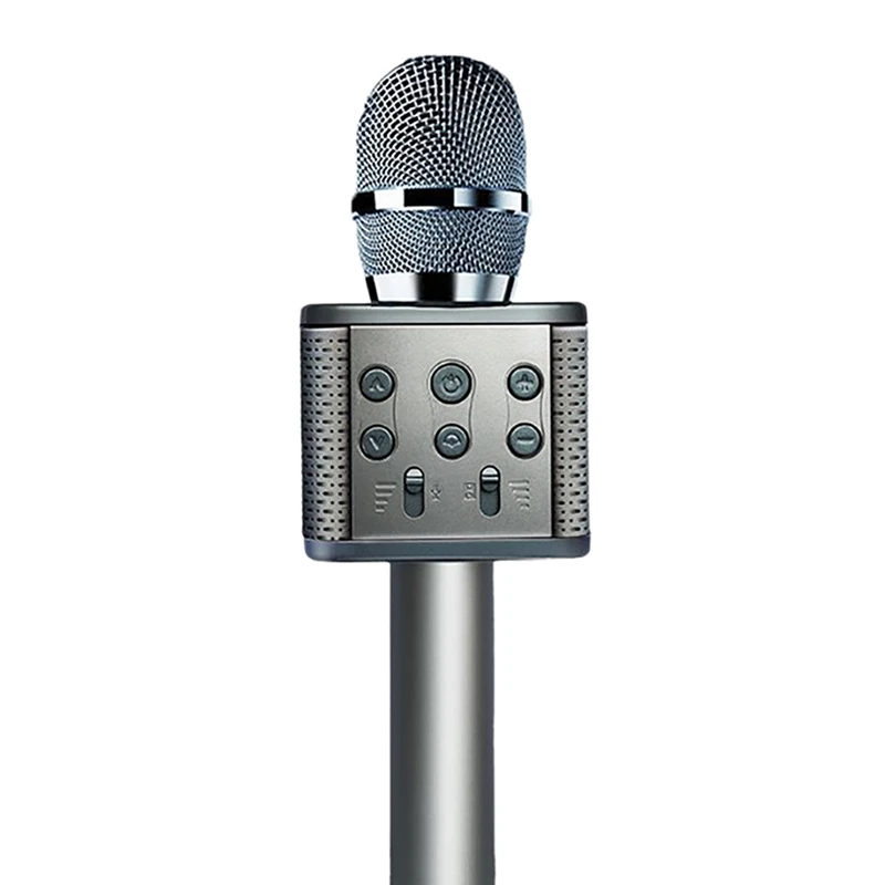 Беспроводной микрофон для караоке удобный дома пения на открытом воздухе в любое