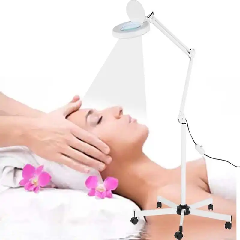 Настольная Косметическая лампа для макияжа 8х увеличительное стекло