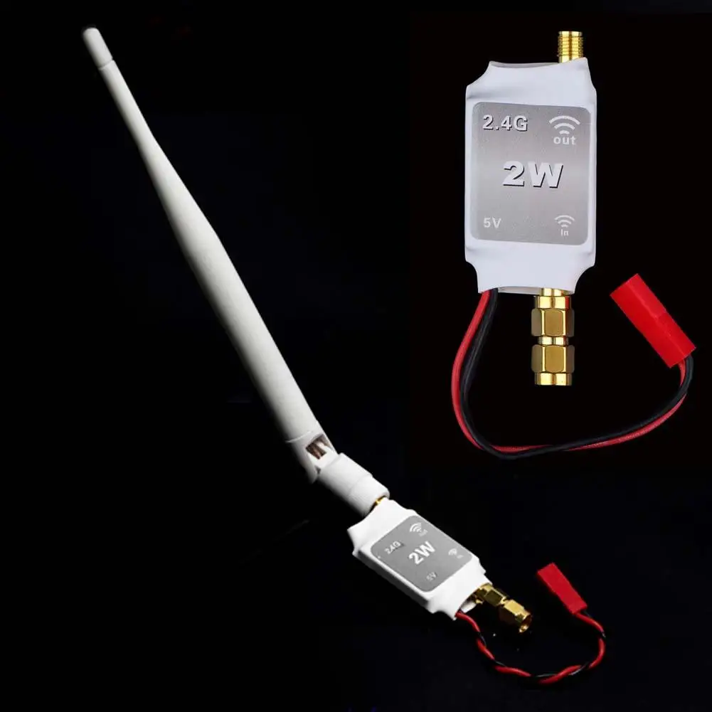 2.4G Signal Booster Amplifier For DJI Drone Transmitter FPV Extended Range 2.4g Remote Extend RC Helicopter | Электроника
