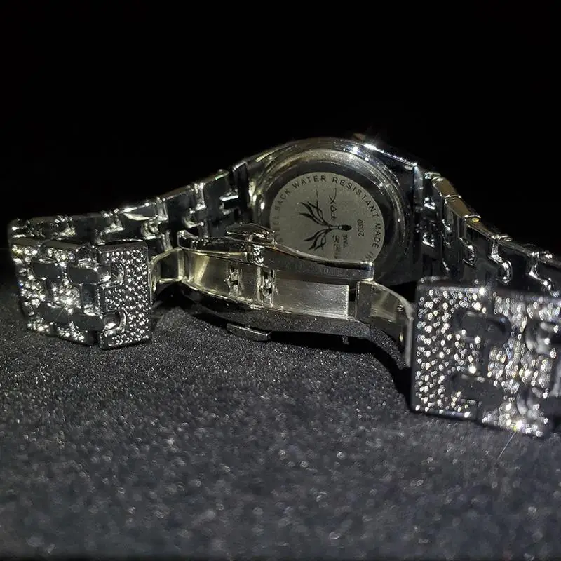 

MISSFOX Silver Women's Watch Casual Dress Ladies Watch Fashion Waterproof Steel Quartz Wrist Watches For Women Valentines Gift