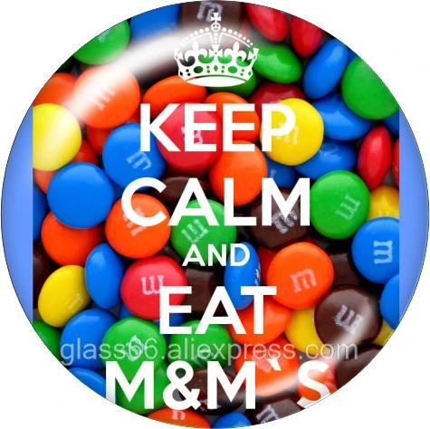 10 шт. смешанные M&M улыбающееся лицо 12 мм/18 мм/20 мм/25 мм круглые фото стекло кабошон демонстрационная плоская задняя часть делая результаты TL464 - Цвет: B6999