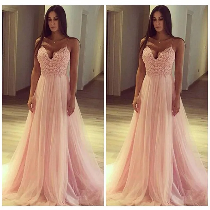 Розовое длинное вечернее платье для свадьбы потрясающее сексуальное блестящее с