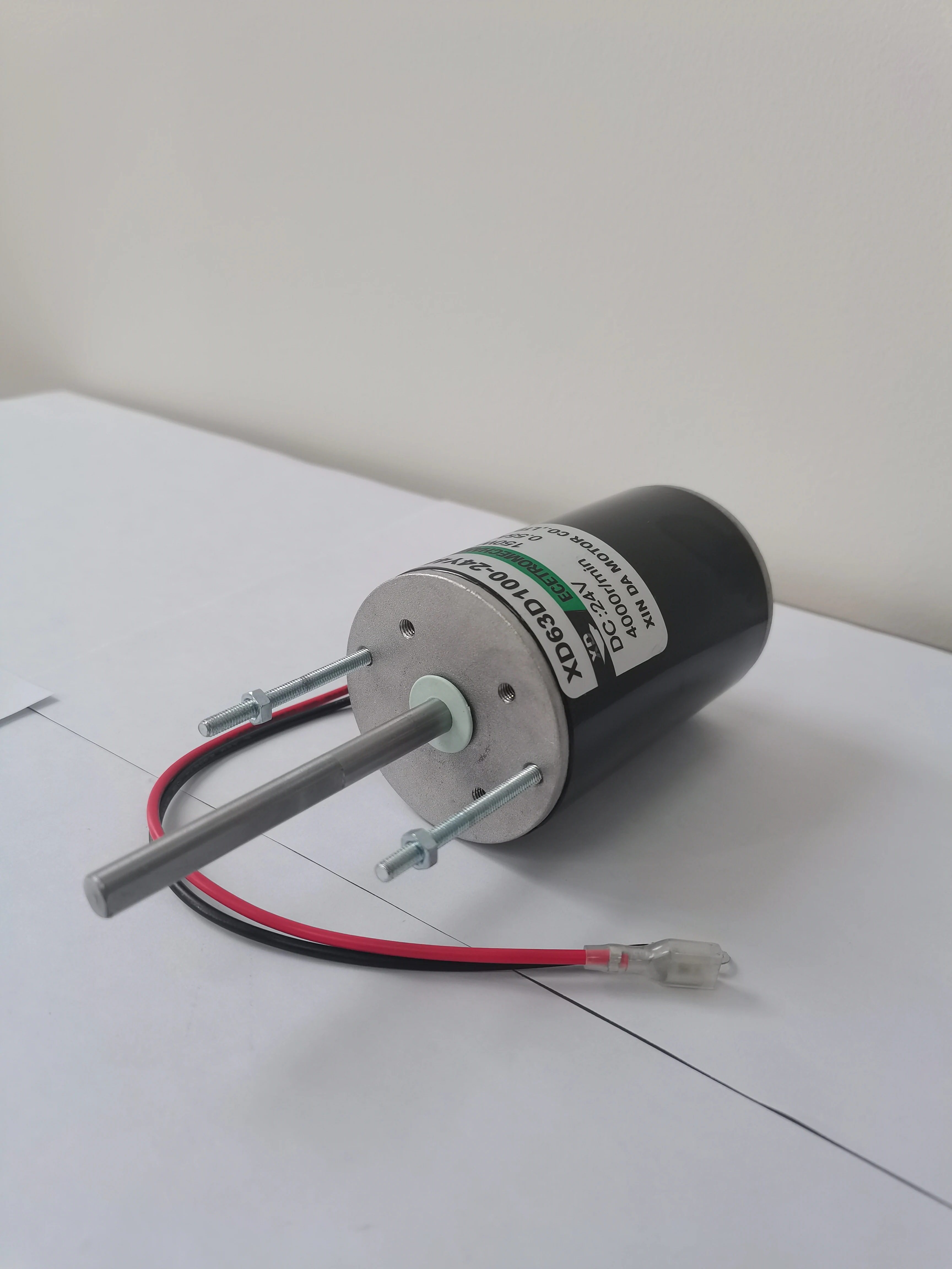 Высокоскоростной двигатель постоянного тока 12 В 2000 об/мин или 24 4000 150 Вт CW и CCW |