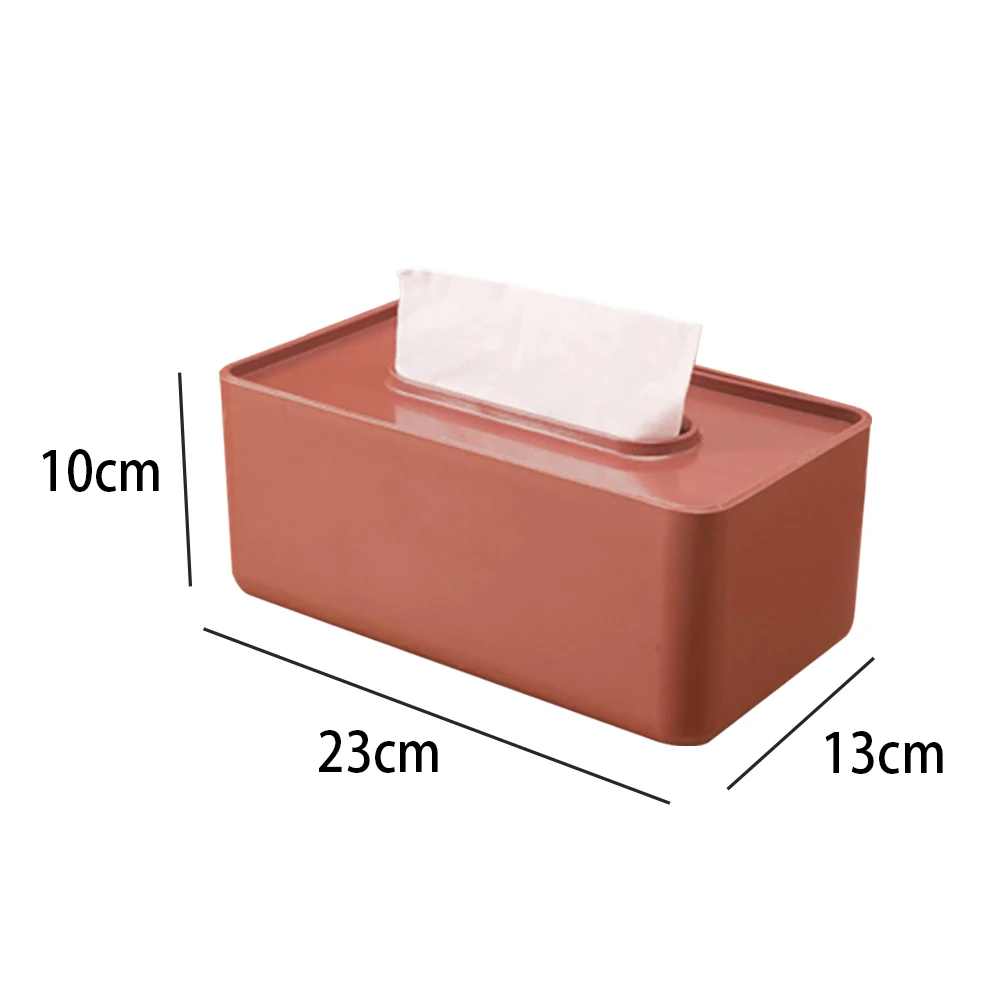 

Plastic Tissue Box Wet Tissue Holder Baby Wipes Paper Storage Box Paper Towel Dispenser Home Napkin Organizer