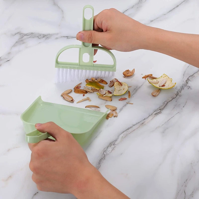 3 шт. мини-Ручная щетка и совок для пыли | Дом сад