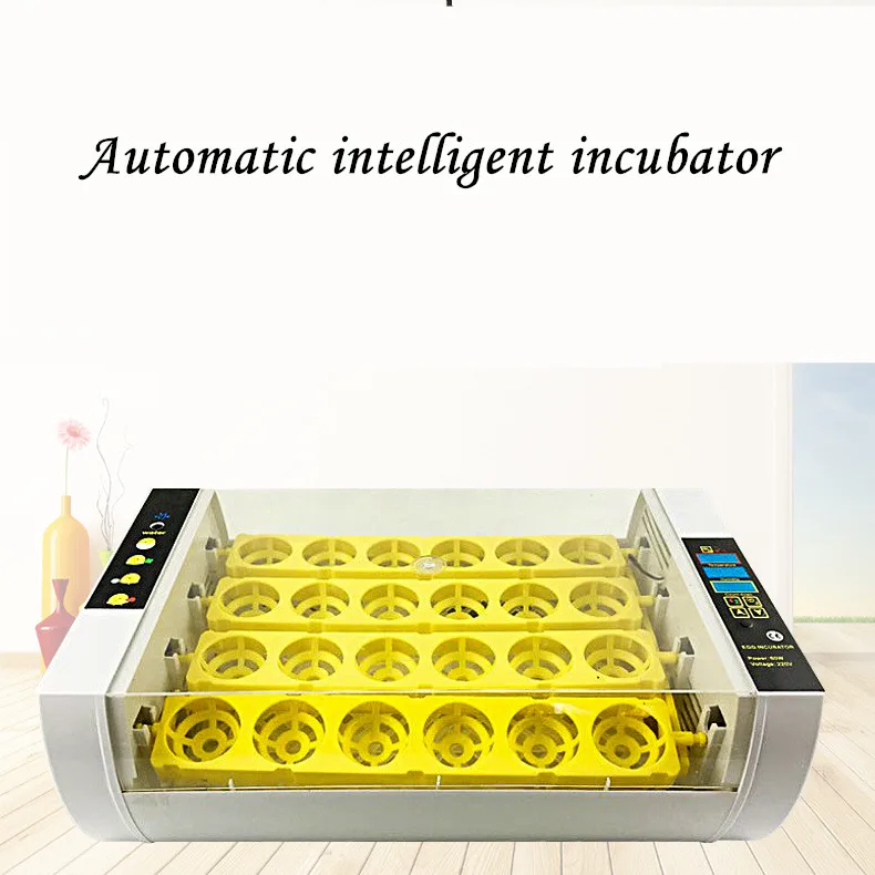 

Автоматическая интеллигентая (ый) инкубатор 24 инкубатор для цыплят перепелиное яйцо инкубатор яиц голубей
