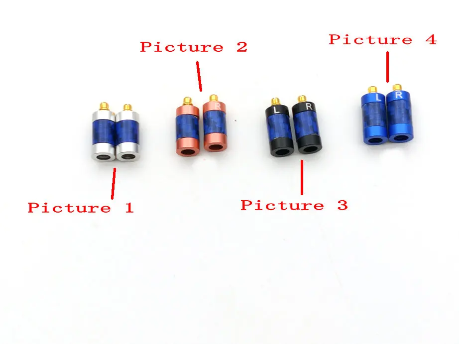 20 комплектов (40 шт.) позолоченных штырьков для наушников MMCX Bispa AKG N5005 N30 N40 LN006237