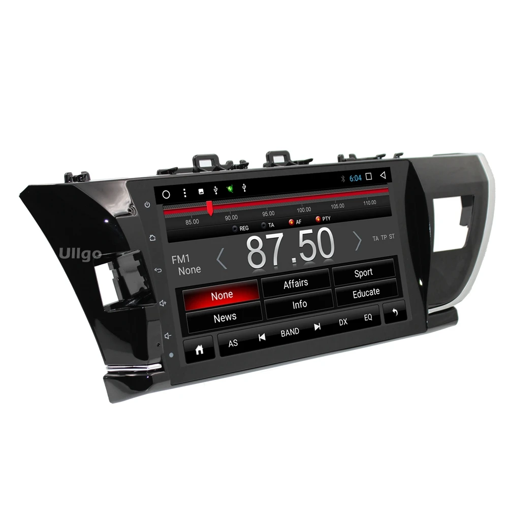 10 1 дюймовый Восьмиядерный Android 8 автомобильный dvd gps для Toyota Corolla 2013 + авторадио GPS