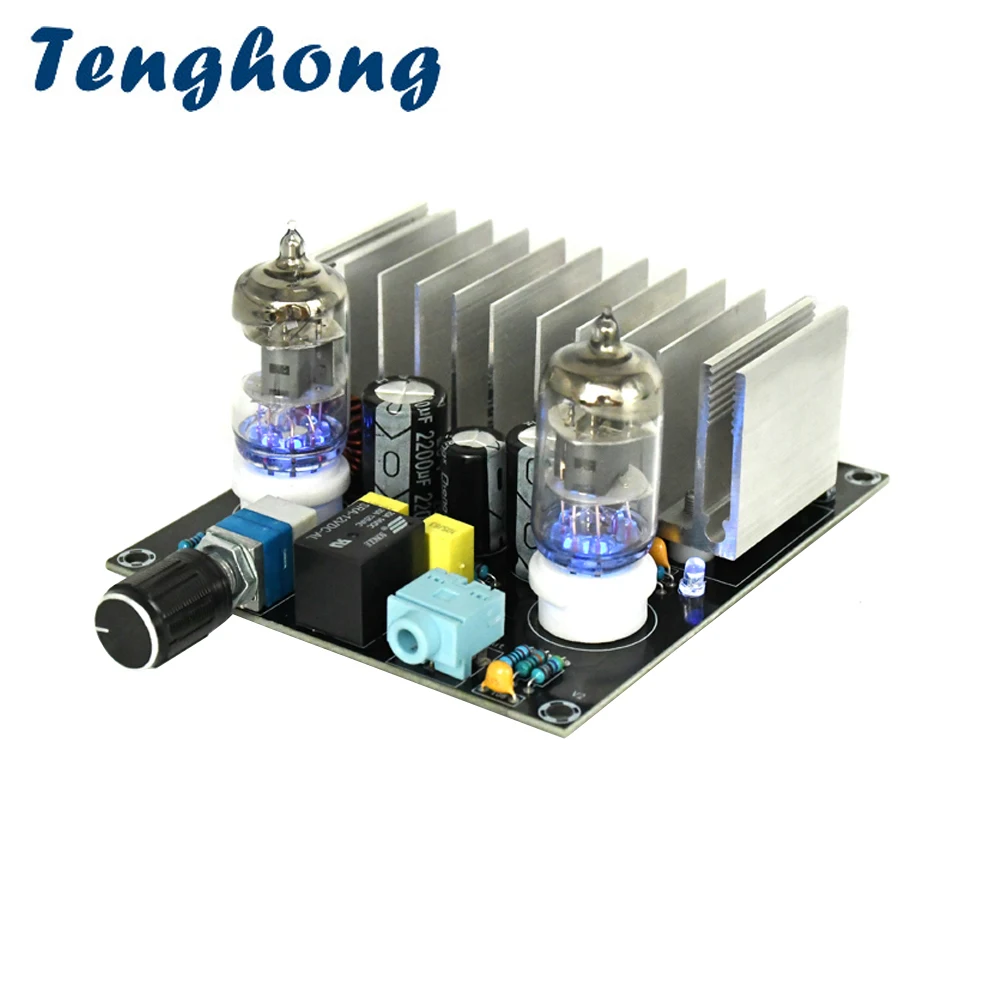 Четырехканальный стереоусилитель звука Tenghong TDA7388 6J1 40 Вт * 4 | Электроника