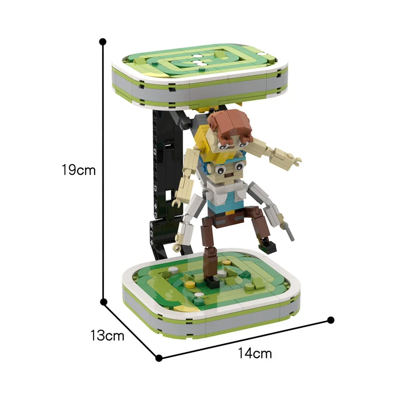 

MOC Building Blocks Rick Travel Through Time And Space Collection Movie Cartoon Series Creative Educational Model Toys Gifts