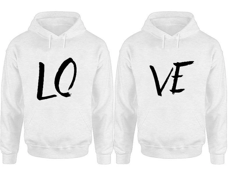 Толстовки для пар подарок Женская Классическая розовая одежда на День святого