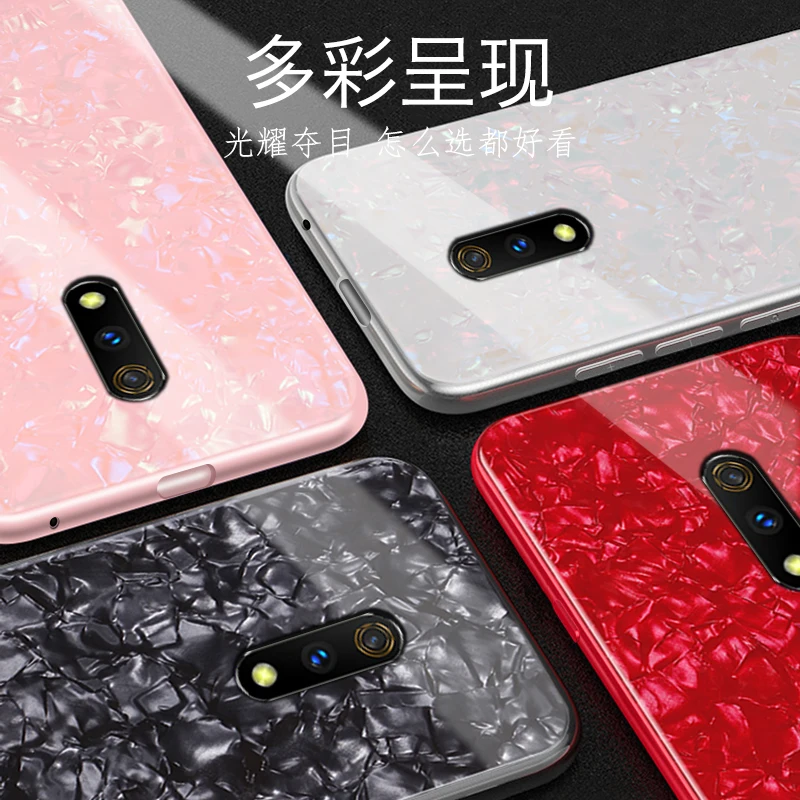 Чехол из закаленного стекла для OPPO K3 K1 AX7 AX5 A3s F1s Find X R17 R15 F9 Pro RX17 Neo F11 A9 A9x чехол