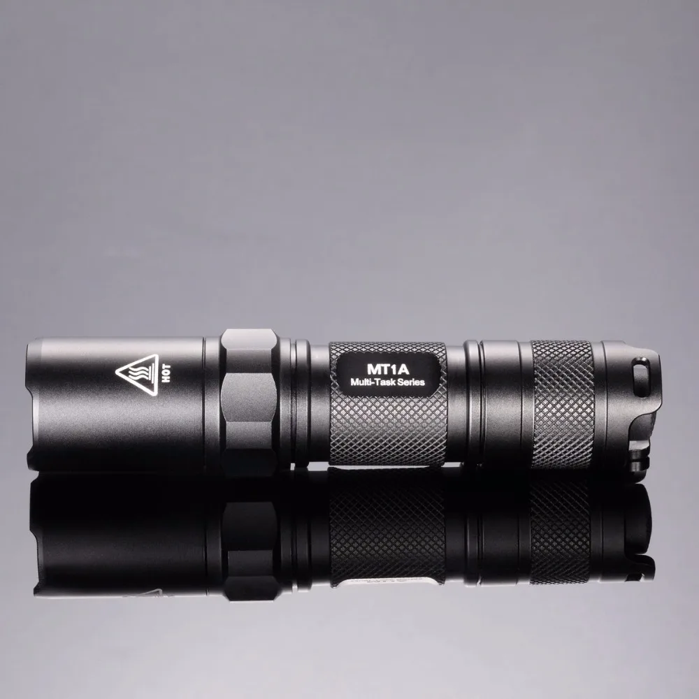 

Original NITECORE MT1A CREE XP-G R5 LED 180Lumen 3mode Multi-Task Series Mini LED Torch Flashlight Hiking 14500 AA Free Shipping