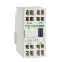 front mounted on tesys d instantaneous auxiliary contact module 1no1nc spring terminal ladn113