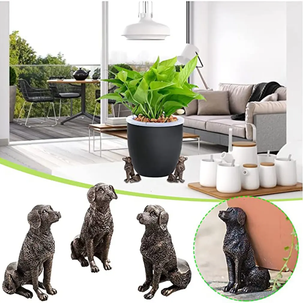 Горшечные ножки статуя животного горшок для выращивания растений подставка