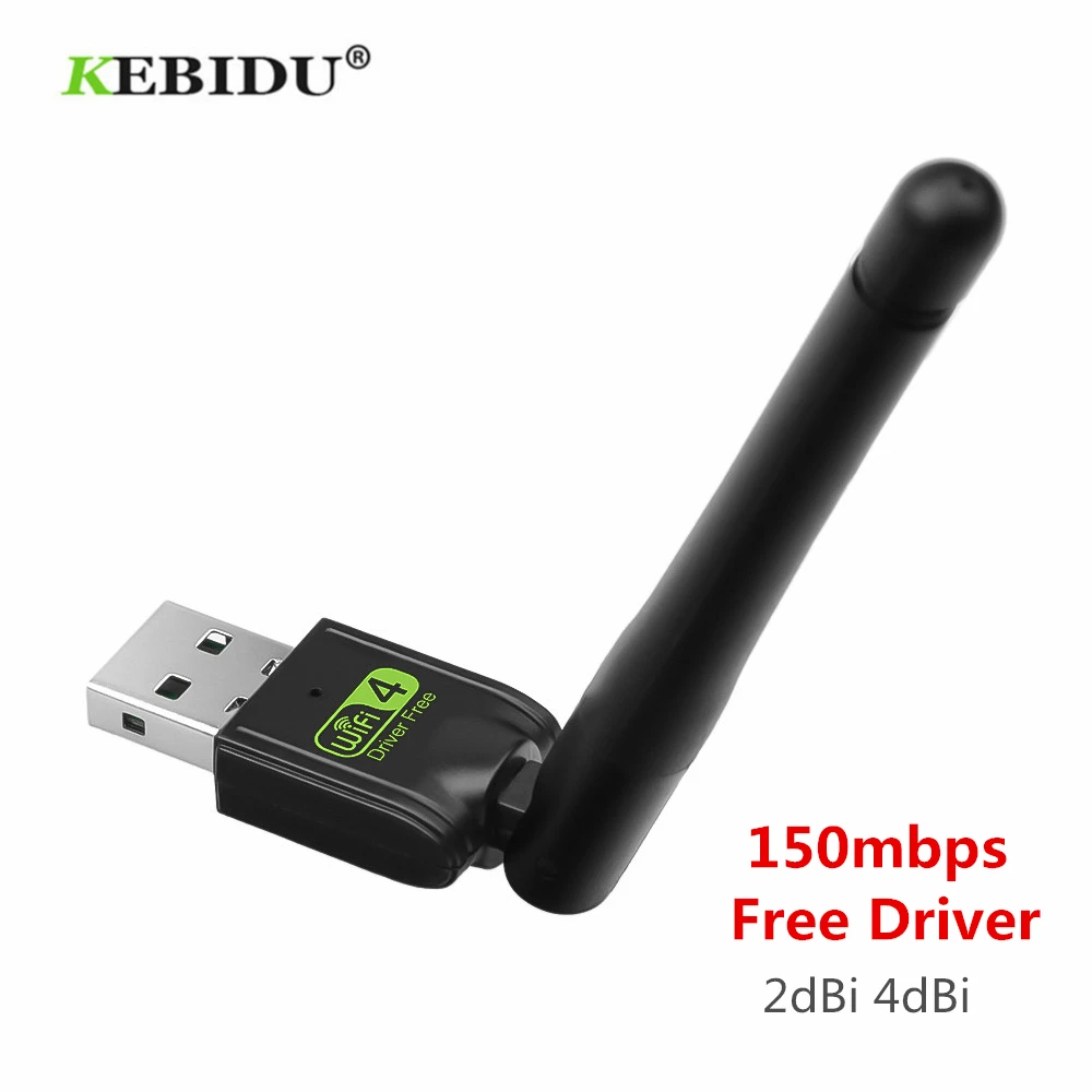 USB WiFi адаптер 150 Мбит/с 2dBi 4dBi 2 4G Wi-Fi PC антенна ключ ethernet приемник сетевая карта |