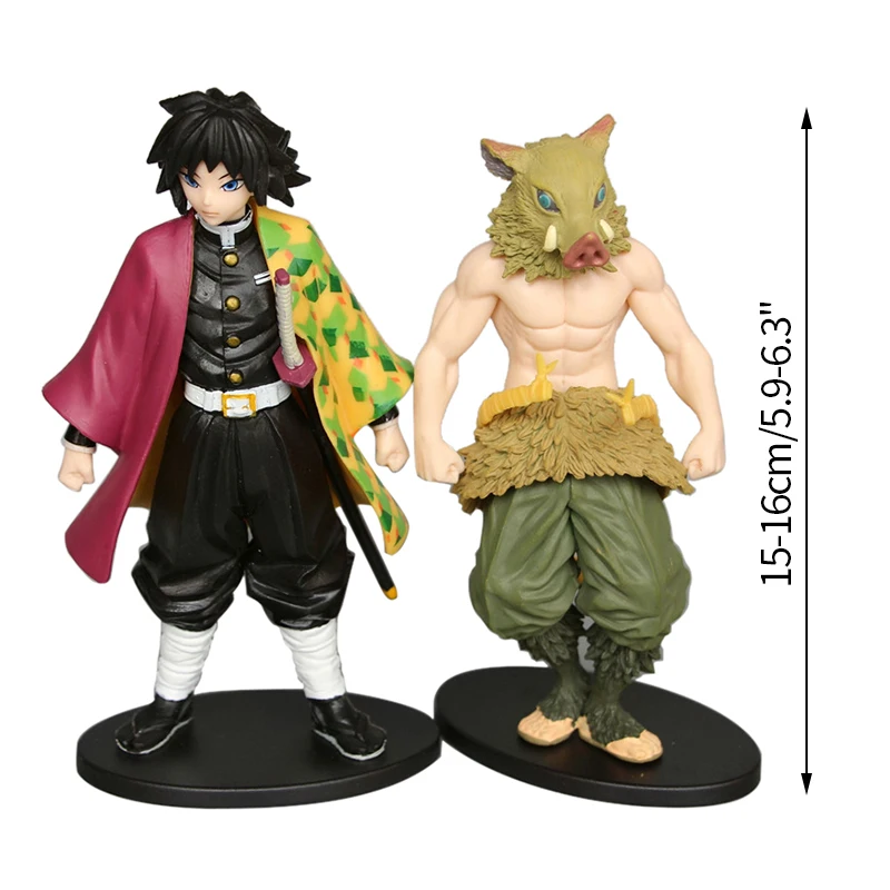 

1PC Demon Slayer Figure Kamado Tanjirou Nezuko Action Figure PVC Model Toys Cartoon Doll Ornament Kids Birthday Gift