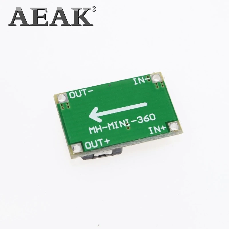 AEAK 1 шт. RC самолет модуль мини 360 MINI360 DC понижающий преобразователь 4 75 V 23V до 1V 17V