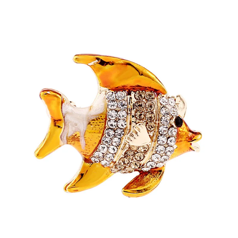 Популярная новинка Мужская брошь в европейском стиле с надписью kiss fish ms