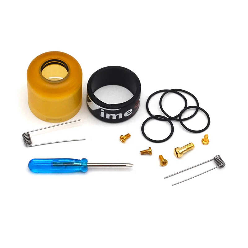 

Timesvape 24mm rda Dual coil atomizer for 510 thread mech mod Electronic Cigarette tank