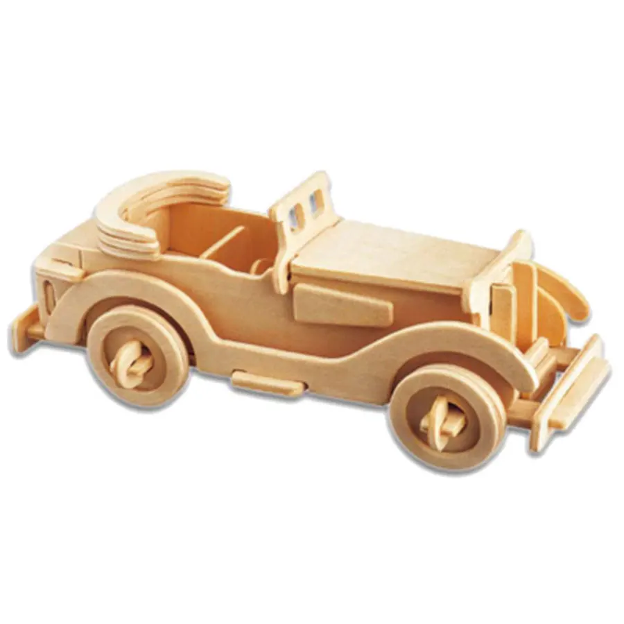 Деревянные классические автомобили III DIY строительные модели автомобилей